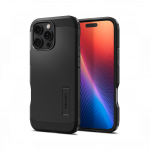 Kaitse&uuml;mbris Tough Armor AI (MagFit), Apple iPhone 16 Pro, must, tugijalaga, MagSafe, Spigen