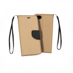 Sony Xperia 10 Plus telone book, fancy, kaitsekaaned, kuld/must