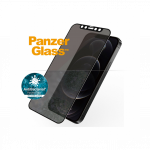 Kaitseklaas Apple iPhone 12/iPhone 12 Pro 6.1", &uuml;mbrises&otilde;bralik, musta &auml;&auml;rega, privaatsusfiltriga, PanzerGlass