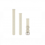 Garmin Lily 2 Bands (14 mm) Coconut Silicone Cream Gold Hardware
