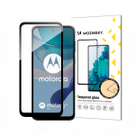 Kaitseklaas musta &auml;&auml;rega Motorola Moto G53, Wozinsky