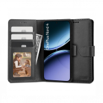 Kaitse&uuml;mbris kaanega Wallet, OnePlus Nord 4, must, Tech-Protect