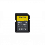 Sony SD m&auml;lukaart 64GB TOUGH, lugemiskiirus 277 MB/s