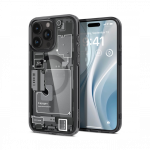 Kaitse&uuml;mbris Ultra Hybrid Zero One MagFit, Apple iPhone 15 Pro, tumehalli &auml;&auml;re ja MagSafe ringiga, Spigen