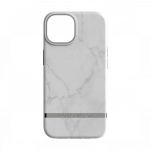 Apple iPhone 15 / iPhone 14 telefoni&uuml;mbris White Marble, Richmond & Finch