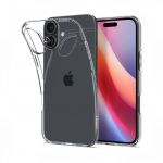 Kaitse&uuml;mbris Liquid Crystal, Apple iPhone 16, l&auml;bipaistev, Spigen