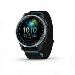 Garmin Approach J1 Cloud Blue Aluminium Bezel with Black Azure ComfortFit Fabric