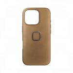 Kaitse&uuml;mbris Everyday Case, Apple iPhone 16 Pro, helepruun, MagSafe, vegan nahast tagak&uuml;ljega, Peak Design