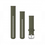 Garmin Quick Release 20 mm Moss Silver Hardware