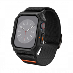 Kaitse&uuml;mbris kellarihmaga Lite Fit Pro, Apple Watch Series 10 (46mm), must, Spigen