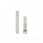 Garmin Lily 2 Bands (14 mm) Sage Grey Nylon Silver Hardware