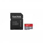 SanDisk m&auml;lukaart microSDHC Ultra 32GB UHS-I/W/A + adapter SDSQUA4-032G-GN6TA