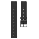 Polar Wristband 20mm Silver Black Grey S-L