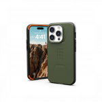 Kaitse&uuml;mbris Civilian MagSafe, Apple iPhone 15 Pro, oliivroheline, Urban Armor Gear (UAG)