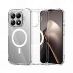 Kaitse&uuml;mbris FlexAir Hybrid MagSafe, Xiaomi 15T Pro, l&auml;bipaistev, Qi2/MagSafe &uuml;hilduv, Tech-Protect
