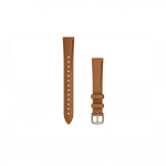Garmin Lily 2 Bands (14 mm) Tan Leather Cream Gold Hardware