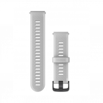 Garmin Watch Bands Whitestone Silicone with Slate Hardware