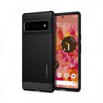 Kaitse&uuml;mbris Rugged Armor, Google Pixel 6 Pro, must, Spigen