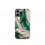 Apple iPhone 13 Mini telefoni&uuml;mbris Golden Jade Marble, iDeal of Sweden