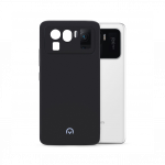 Xiaomi Mi 11 Ultra silikoon kaitse&uuml;mbris must, Mobilize