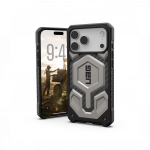 Kaitse&uuml;mbris Monarch Pro, Apple iPhone 17 Pro Max, titaan, MagSafe &uuml;hilduv, Urban Armor Gear (UAG)