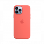 Apple iPhone 13 Pro Max Silicone Case with MagSafe &ndash; Pink Pomelo