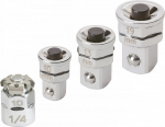 GEAR+ ADAPTOR SET. METRIC. 4PCS