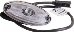 K&Uuml;LJETULI LED VALGE FLATPOINT II 12 / 24V 0.5M JUHE ASP&Ouml;CK 102X46MM
