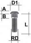 TIKKPOLT TP14X1.50 / 48 / 16.5 (P48 / 42 / 33. D16.5) M1415RE42HO8