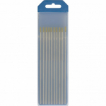 10 ELECTRODES - TUNGSTEN WC20 &Oslash;1.6 - GREY (AC / DC - ALUMINIUM / STE