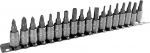18-OS. 1 / 4" PADRUNOTSIKUTE KOMPLEKT METALLSIINIL JBM