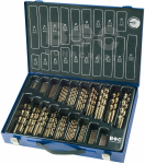 HSS-E DIN 338 COBALT TYPE N IN METAL-BOX 170-PCS. 1.0 - 10.0 X 0.5 MM INC. / ME170 BOHRCRAFT