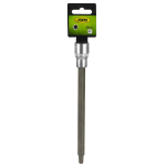 1 / 2" PADRUNOTSIK PIKK TORX TX T60. 200MM SATIN CR-VAN. RIPUTUSPAKEND JBM