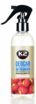 K2 DEOCAR STRAWBERRY &Otilde;HUV&Auml;RSKENDAJA 250ML / PIHUSTI