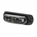 LD378 "GRAPHITE" K&Uuml;LJETULI LED KOLLANE TUMEDA KLAASIGA 12 / 24V 103X30X36MM