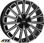 ATS OBSESSION BD 7.5X19 5X108 / 48 (63.4) (Z) (T&Uuml;V) KG775 (VOL)