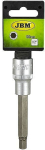 11MM PIKK KUUSKANT PADRUNOTSIK 1 / 2" / 100MM. SATIN CR-VAN. RIPUTIGA JBM