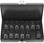 13-OS. 1 / 2" KUUSKANT (HEX) JA TORX (TX) L&Ouml;&Ouml;KOTSIKUTE KOMPLEKT JBM*