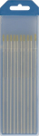 10 ELECTRODES - LANTHANUM WL15 &Oslash;1.6 - GOLD (AC / DC-ALUMINIUM / STEEL)