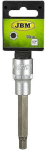 13MM PIKK KUUSKANT PADRUNOTSIK 1 / 2" / 100MM. SATIN CR-VAN. RIPUTIGA JBM
