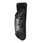 LD2165 "GRAPHITE" K&Uuml;LJETULI LED ALUSEGA 12 / 24V PUNANE / VALGE TUMEDA KLAASIGA
