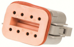 PISTIKUPESA KORPUS DEUTSCH DT 8-PIN 10TK M+