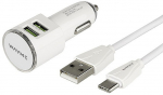 LAADIMISKOMPLEKT 12 / 24V LAADIJA / USB-C LAADIMISJUHE USB 2X3.4A WAYME