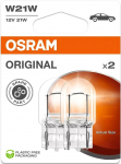 12V T20 PIRN 21W W3X16D W21W ORIGINAL BLISTER 2TK OSRAM