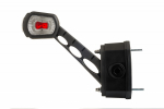 LDCC2713 SARVTULI LED TAGURDUSANDURIGA K&Otilde;VER 45&deg; 216MM VASAK 12 / 24V