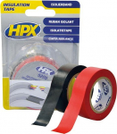 PVC ELEKTRIKU TEIP 19MM / 10M 2 TK MUST+ PUNANE ISOLEER HPX