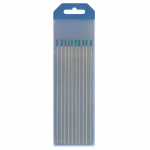 10 TUNGSTEN ELECTRODES LANTHANE WL20 &Oslash;1.6 - BLUE (AC / DC - ALU /