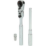 3-OS. 1 / 4" TRELLIOTSIKUTE LIIGENDIGA TIRRV&Otilde;TI. 1 / 4" PADRUNIADAPTERI JA PIKENDUSEGA KS TOOLS