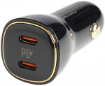 SIGARETIS&Uuml;&Uuml;TAJA PESASSE KIIRLAADIJA 2X USB-C 3A / MAX 60W. 12V / 24V WAYME