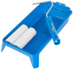 4-OS. MAALRITARVIKUTE KOMPL. VAHTKUMM V&Auml;RVIRULLID+ALUSVANN GEKO